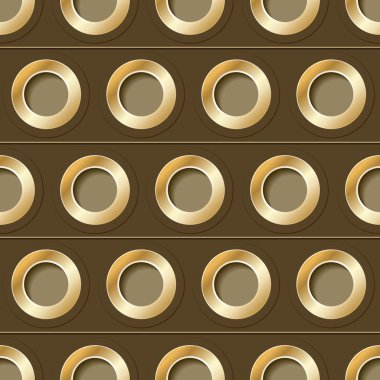 Vektör seamless modeli metal delikli.