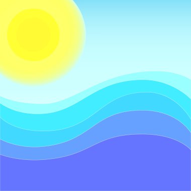 Yaz güneş snd deniz