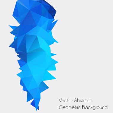 Abstract triangular background,vector