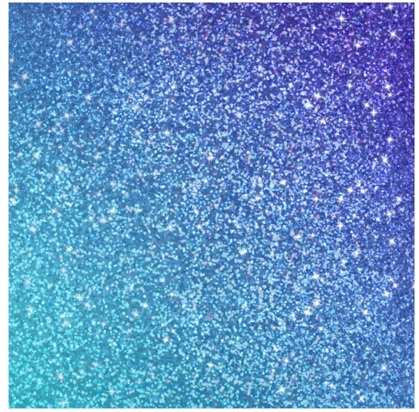 Blauwe glitter achtergrond, glanzende textuur — Stockvector