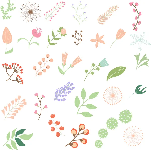 Blume Clip Art — Stockvektor