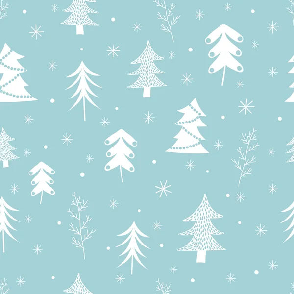 Christmas seamless mönster. Bra för omslagspapper — Stock vektor