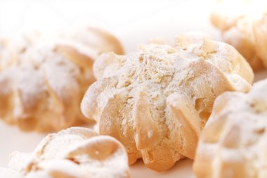 Lezzetli tatlı profiterol