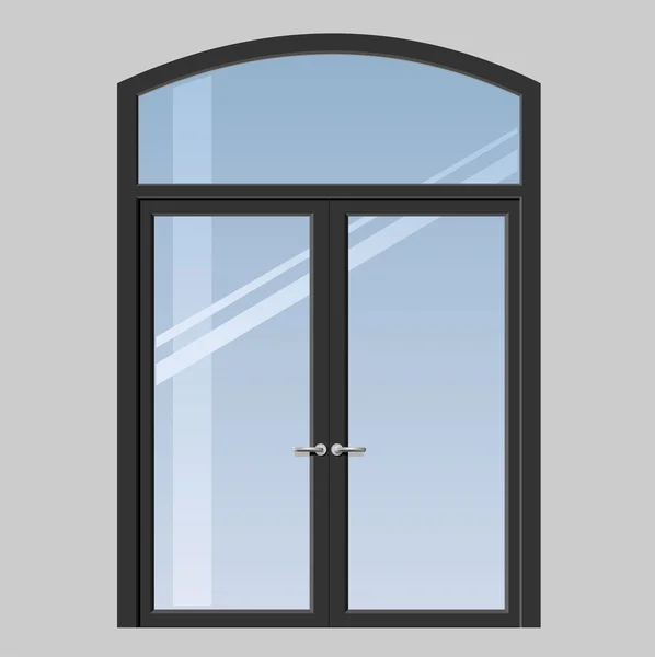 Puerta a la terraza — Vector de stock