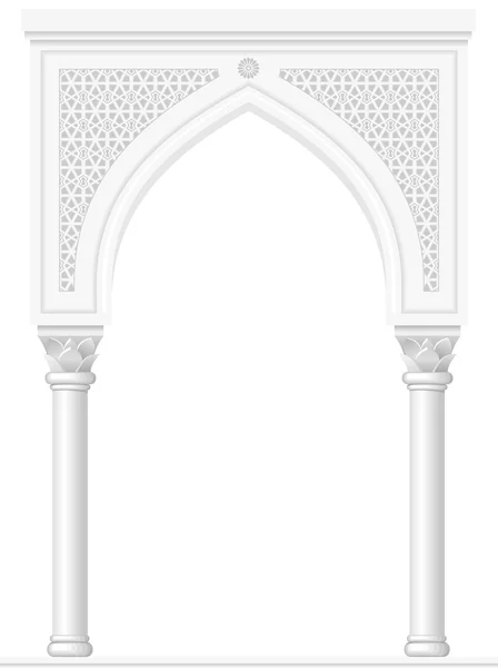 Arch in de Arabische stijl — Stockvector