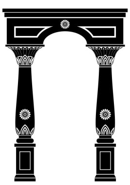 Antik Mısır tarzı kemer