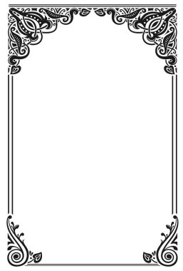 Doğu Arap tarzında kemerli çerçeve kapağı. Lekeli cam vignette ya da iz. Siluet