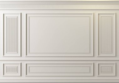 Üç boyutlu illüstrasyon. Ekstra büyük arka plan ahşap dolap duvarı