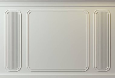 Üç boyutlu illüstrasyon. Ekstra büyük arka plan ahşap dolap duvarı