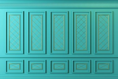 Üç boyutlu illüstrasyon. Ekstra büyük arka plan ahşap dolap duvarı