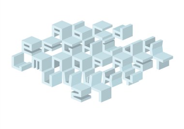 Vektör mimari yazı tipi