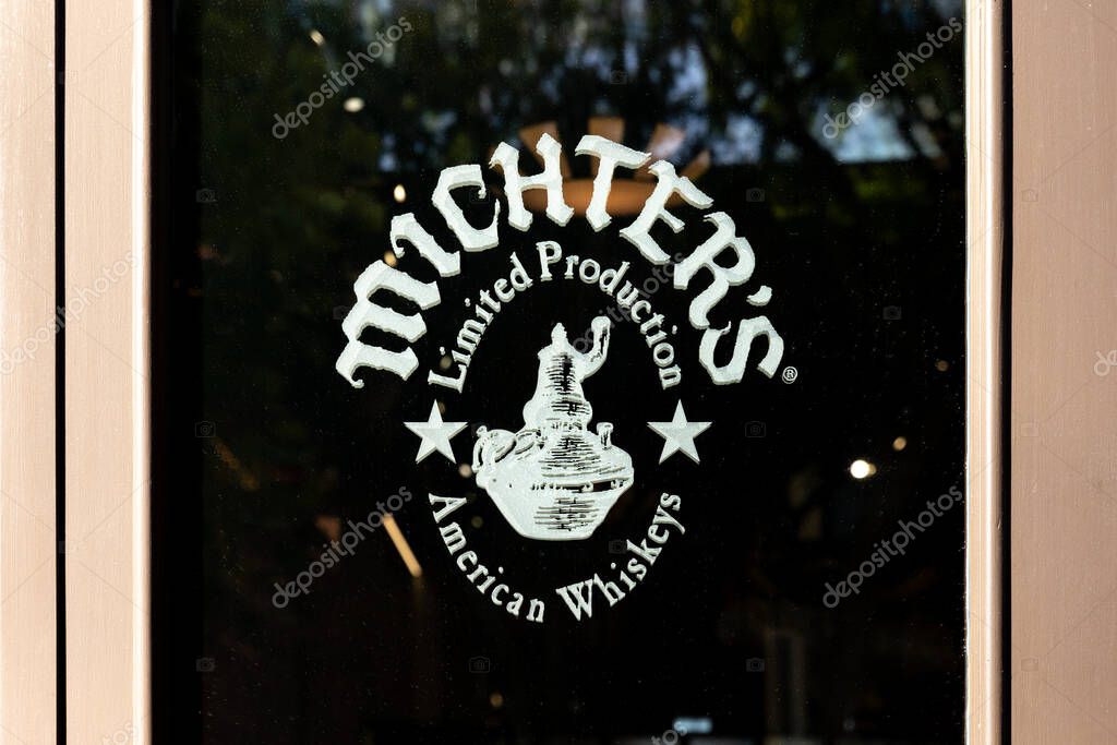 Louisville, KY, USA - October 21, 2025: Michters Distillery is a whiskey distillery with heritage dating back to 1753. This is the Fort Nelson Distillery in downtown Louisville.