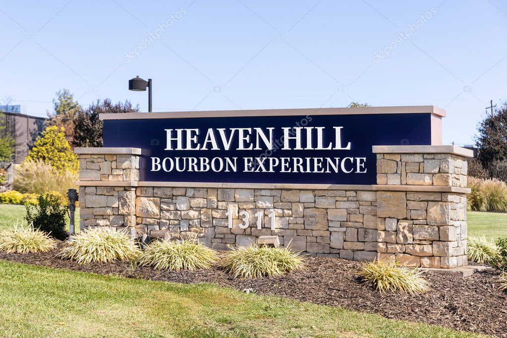 Bardstown, KY, USA - October 21, 2025: The Heaven Hill Distillery is located in Bardstown with a bourbon experience, history and museum, and restaurant for guests to enjoy.