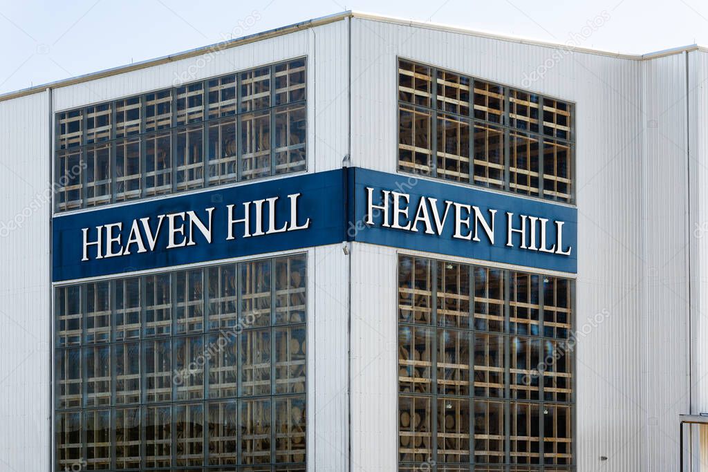 Bardstown, KY, USA - October 21, 2025: The Heaven Hill Distillery is located in Bardstown with a bourbon experience, history and museum, and restaurant for guests to enjoy.