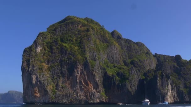 Boat ride in thailand — Stock Video