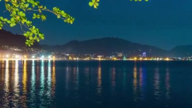 Phuket gece Sahili Panoraması