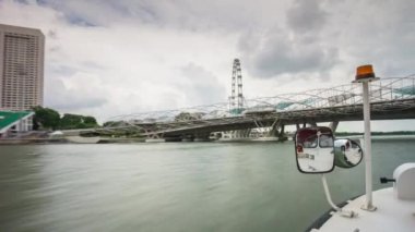 Turist tekne turu marina bay tarafından