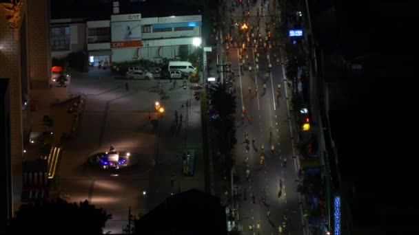 Bangkok cidade rua tráfego — Vídeo de Stock