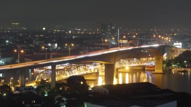 City traffic of Bangkok — Stock Video