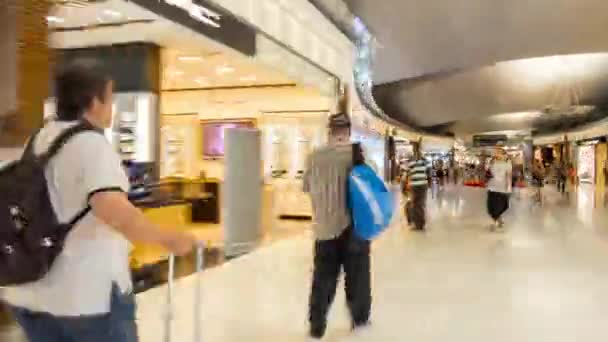 Aeroporto internacional de Bangkok — Vídeo de Stock