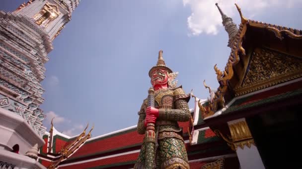 Temple wat phra kaew de Bangkok — Video