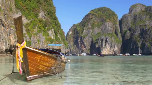 A phi Phi sziget Beach — Stock videók