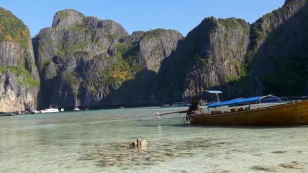 Playa de phi phi don isla — Vídeos de Stock