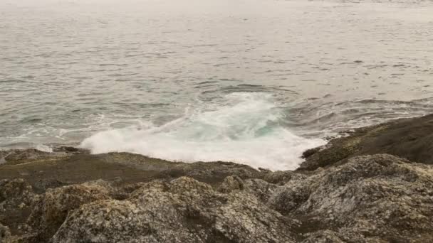 Хвилі під час шторму в Пхукет beach — стокове відео