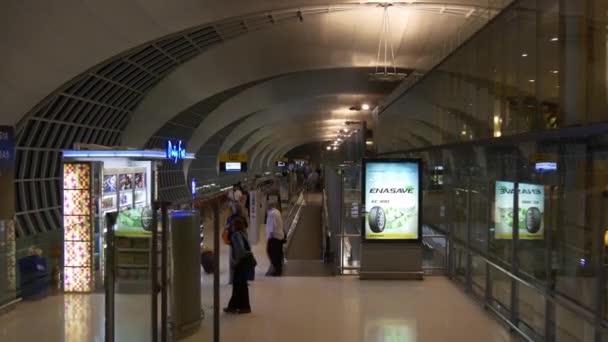 Aeropuerto nacional de Bangkok — Vídeo de stock