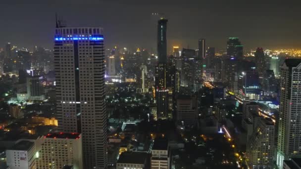 Stadsverkeer van Bangkok — Stockvideo