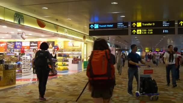 Bangkok cidade aeroporto nacional — Vídeo de Stock