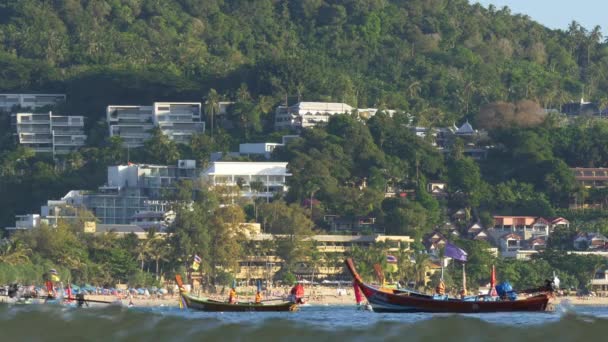 Hora de verão na ilha de phuket — Vídeo de Stock