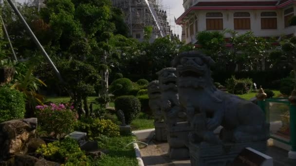 Templo famoso wat arun — Vídeo de Stock