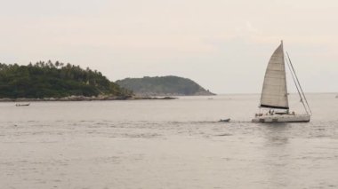 Phuket günbatımı yat ile Panoraması