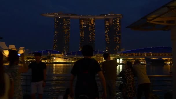 Marina Bay Sands — Stok video