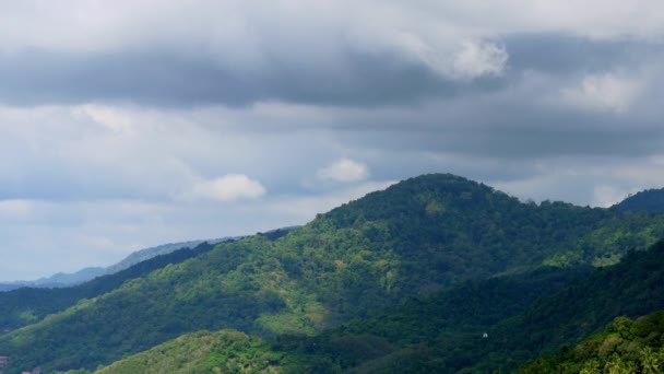Panoráma Phuket sziget-hegység — Stock videók