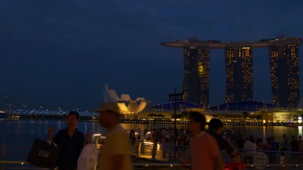 Marina Bay Sands — Stockvideo