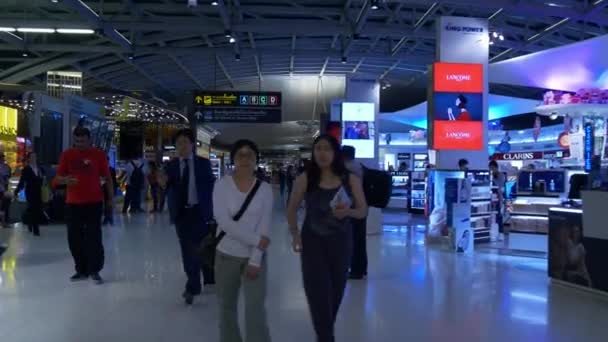 Bangkok şehir Ulusal Havaalanı — Stok video