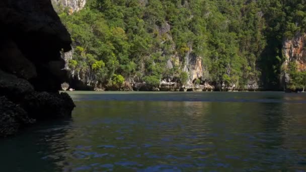 Βόλτα με τη βάρκα στην Ταϊλάνδη — Αρχείο Βίντεο