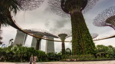 İnsanlar bahçeleri bay tarafından