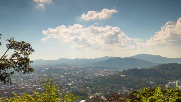 Affenhügel von Phuket-Stadt — Stockvideo