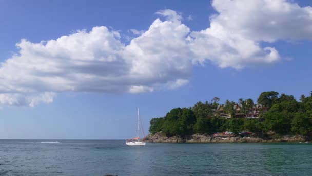 Panorama de la costa en Phuket — Vídeos de Stock