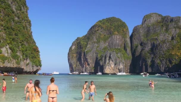 Playa de phi phi don isla — Vídeos de Stock