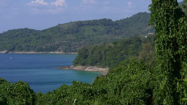 Панорама узбережжя Пхукета — стокове відео