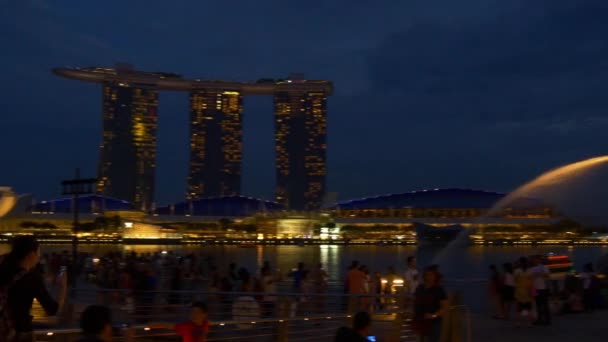 Marina Bay Sands — Stockvideo