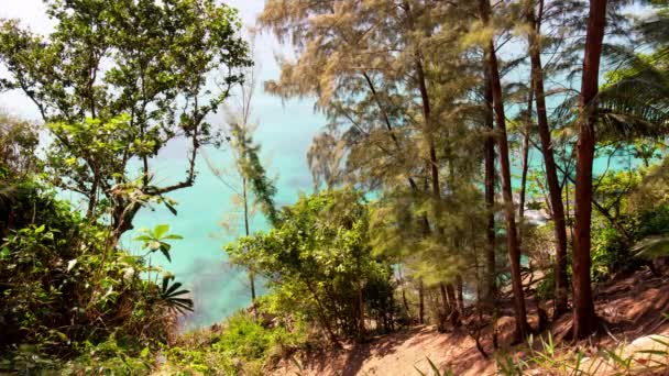 Tropical beach phuket Island — Wideo stockowe