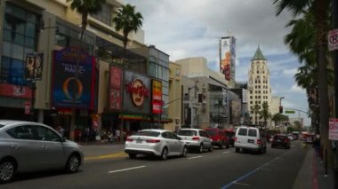 los angeles'ın kalabalık kavşak