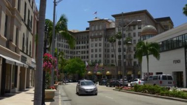 los angeles'ın kalabalık kavşak