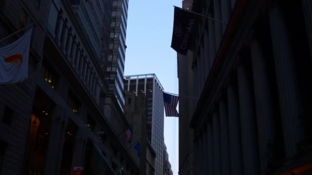 Panoráma města New york — Stock video