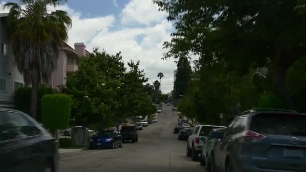 Lalu lintas di jalan-jalan Miami — Stok Video